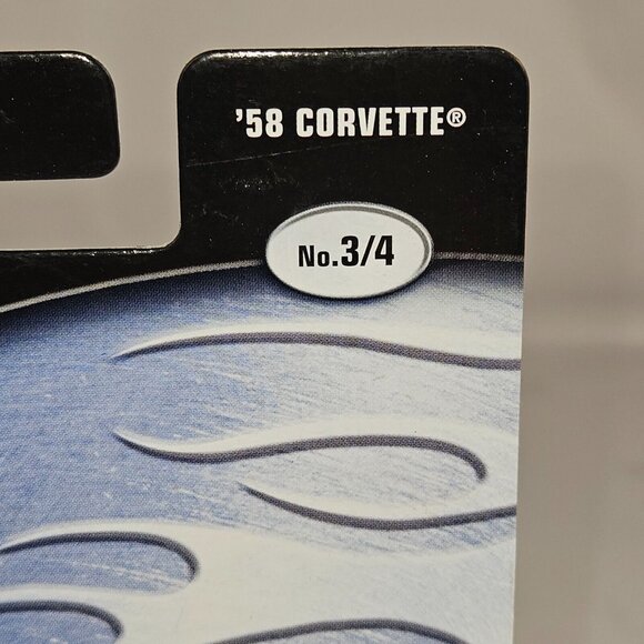 100% Hot Wheels GM Performance Parts Series '58 Corvette #3/4 MINT Purple (K231) - Picture 8 of 9
